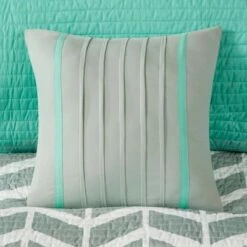 Best Sale ❤️ Intelligent Design Chevron Darcy Quilted Coverlet Set Multiple Piece - JLA Home Teal 😀 -Quilts Online Shop unnamed file 1021