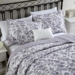 Best reviews of ✔️ Delila Quilt & Sham Set Plum - Laura Ashley 🧨 -Quilts Online Shop unnamed file 1037