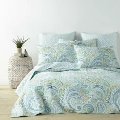 Best Sale 👏 Cortona Paisley Quilt and Pillow Sham Set - Levtex Home 👏 -Quilts Online Shop unnamed file 1058