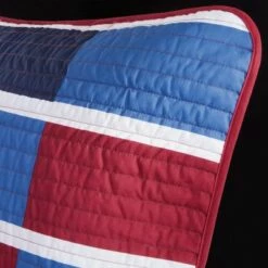 Cheapest 😀 Mi Zone James Colorblock Quilt Set Blue/lime Green 🎁 -Quilts Online Shop unnamed file 1076