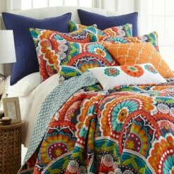 Best Sale 🧨 Serendipity Quilt and Pillow Sham Set - Multicolor - Levtex Home 👏