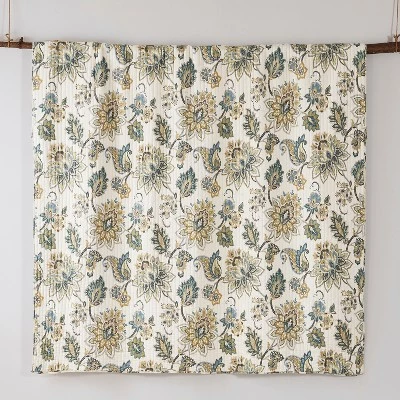 Deals 🔔 Palladium Grey Floral Quilt Set - Levtex Home ⭐ 5 Deals 🔔 Palladium Grey Floral Quilt Set - Levtex Home ⭐ - Image 3