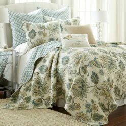 Deals 🔔 Palladium Grey Floral Quilt Set - Levtex Home ⭐ 11 Deals 🔔 Palladium Grey Floral Quilt Set - Levtex Home ⭐ -Quilts Online Shop unnamed file 1094