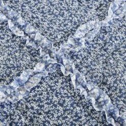 Budget 👏 Ditsy Dance Quilt Set - Laura Ashley Blue 🎉