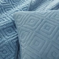 Hot Sale 🛒 Camilia Diamond Corduroy Sherpa Quilt Set - Bearpaw Rust 🤩 -Quilts Online Shop unnamed file 1121