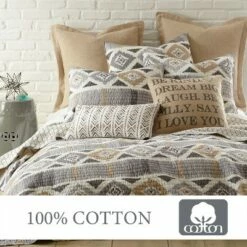 Flash Sale β Santa Fe Quilt - Grey, Tan, and White - Levtex Home π 11 Flash Sale β Santa Fe Quilt - Grey, Tan, and White - Levtex Home π -Quilts Online Shop unnamed file 1127