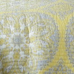 Best deal 👏 Homthreads Slater Quilt Set Yellow ⭐ -Quilts Online Shop unnamed file 1146