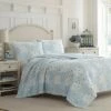 Best Pirce 👏 Blue Keena Quilt Set - Laura Ashley 🛒 -Quilts Online Shop unnamed file 1162