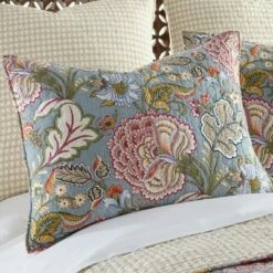 Flash Sale 👍 Calafel Floral Quilt and Pillow Sham Set - Levtex Home 🎉 -Quilts Online Shop unnamed file 1192