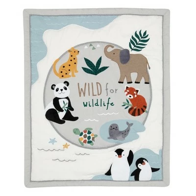 Best deal โญ Lambs & Ivy Wild Life 5-Piece Baby Crib Bedding Set - Protect the Animals ๐ฏ 4 Best deal โญ Lambs & Ivy Wild Life 5-Piece Baby Crib Bedding Set - Protect the Animals ๐ฏ - Image 2