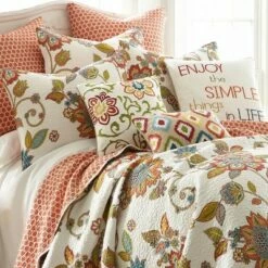 Deals π₯ Clementine Quilt and Pillow Sham Set - Levtex Home π