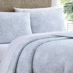 Wholesale 🧨 Makena Quilt & Sham Set Blue - Tommy Bahama 💯