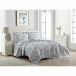 Top 10 π Branch Toile Quilt Set - Laura Ashley Gray π 13 Top 10 π Branch Toile Quilt Set - Laura Ashley Gray π -Quilts Online Shop unnamed file 1357
