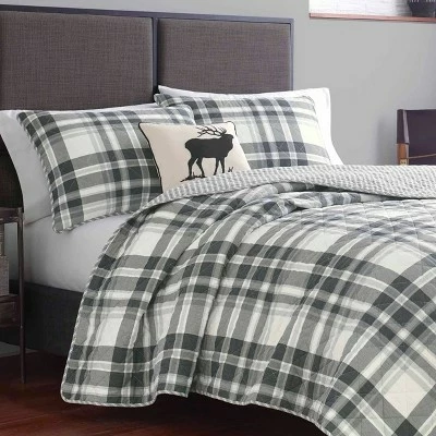 Best reviews of ✨ Coal Creek Reversible Quilt & Sham Set - Eddie Bauer Chrome ✨ 4 Best reviews of ✨ Coal Creek Reversible Quilt & Sham Set - Eddie Bauer Chrome ✨ - Image 2