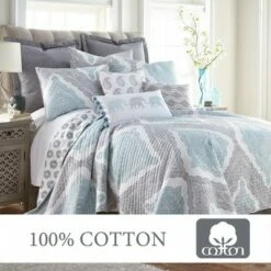 Best deal 🔥 Montclair Medallion Quilt and Pillow Sham Set - Levtex Home 😀 -Quilts Online Shop unnamed file 1463