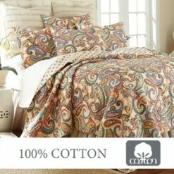 Best Sale ⌛ Alyssa Paisley Quilt and Pillow Sham Set - Levtex Home ⌛ 11 Best Sale ⌛ Alyssa Paisley Quilt and Pillow Sham Set - Levtex Home ⌛ -Quilts Online Shop unnamed file 1501