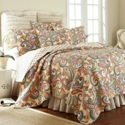Best Sale ⌛ Alyssa Paisley Quilt and Pillow Sham Set - Levtex Home ⌛ 14 Best Sale ⌛ Alyssa Paisley Quilt and Pillow Sham Set - Levtex Home ⌛ -Quilts Online Shop unnamed file 1504