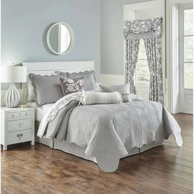 Best deal π Waverly Stencil Vine Reversible Quilt Set π 4 Best deal π Waverly Stencil Vine Reversible Quilt Set π - Image 2