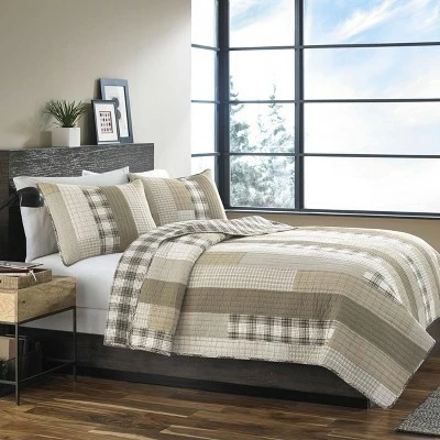 New 🤩 Brown Fairview Quilt Set - Eddie Bauer® 😍 5 New 🤩 Brown Fairview Quilt Set - Eddie Bauer® 😍 - Image 3