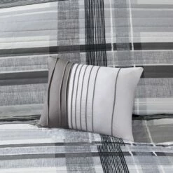 Outlet 💯 Intelligent Design Slate Plaid Coverlet Set Black 🔔 -Quilts Online Shop unnamed file 1660