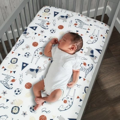 Best reviews of 🤩 Lambs & Ivy Hall of Fame Sports Animals 5-Piece Crib Bedding Set - Gray/Blue ✨ 7 Best reviews of 🤩 Lambs & Ivy Hall of Fame Sports Animals 5-Piece Crib Bedding Set - Gray/Blue ✨ - Image 5