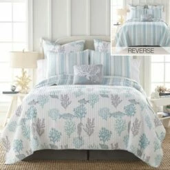 Outlet 🧨 Cape Coral Quilt and Pillow Sham Set - Levtex Home ✔️ -Quilts Online Shop unnamed file 1770
