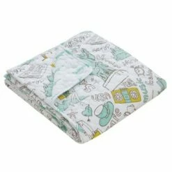 Promo 🤩 Chic Home Design Bay Park Quilt & Sham Set Green 😍 -Quilts Online Shop unnamed file 1786