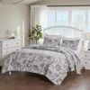 Budget 🧨 Cruz Quilt & Sham Set - Greenland Home Fashions Off-white 🛒