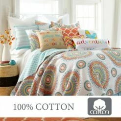 Best Sale 👏 Mayla Medallion Quilt and Pillow Sham Set - Levtex Home 🔥 -Quilts Online Shop unnamed file 1848