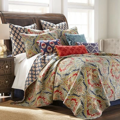 Discount 🧨 Moreno Quilt and Pillow Sham Set - Levtex Home ❤️ 8 Discount 🧨 Moreno Quilt and Pillow Sham Set - Levtex Home ❤️ - Image 6