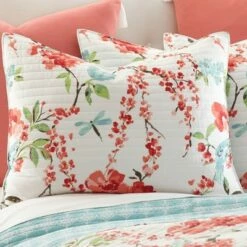 Best deal 😍 Simone Floral Quilt Set - Multicolor - Levtex Home ✨