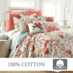 Best deal 😍 Simone Floral Quilt Set - Multicolor - Levtex Home ✨ -Quilts Online Shop unnamed file 2075