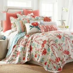 Best deal 😍 Simone Floral Quilt Set - Multicolor - Levtex Home ✨ -Quilts Online Shop unnamed file 2077