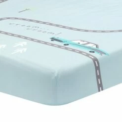Top 10 👏 Lambs & Ivy Baby Car Tunes 4-Piece Nursery Crib Bedding Set - Blue 🔥 -Quilts Online Shop unnamed file 221