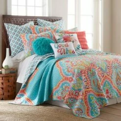 New ⭐ Majestic Quilt and Pillow Sham Set - Levtex Home 🛒 -Quilts Online Shop unnamed file 2218