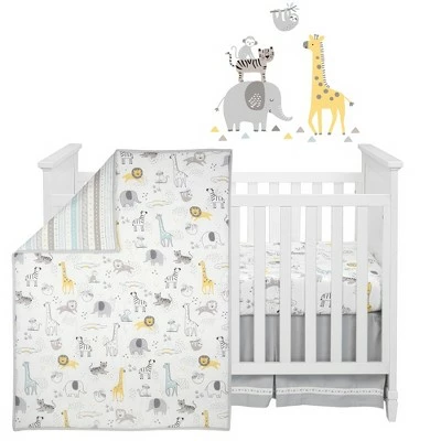 Top 10 ๐งจ Lambs & Ivy Animal Jungle Cotton Jersey 4-Piece Crib Bedding Set - Multicolor ๐ 3 Top 10 ๐งจ Lambs & Ivy Animal Jungle Cotton Jersey 4-Piece Crib Bedding Set - Multicolor ๐