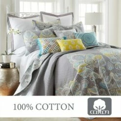 Cheapest 🔔 Cressley Quilt and Pillow Sham Set - Levtex Home ✨ -Quilts Online Shop unnamed file 2320