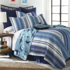 Hot Sale ⌛ Sammy Shark Quilt Set - Levtex Home 🌟 -Quilts Online Shop unnamed file 2335