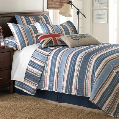 New ❤️ Oliver Quilt Set - Levtex Home 😍 6 New ❤️ Oliver Quilt Set - Levtex Home 😍 - Image 4