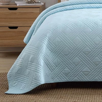 Top 10 ❤️ Ocean Club Cotton Quilt & Sham Set Blue - Tommy Bahama 🔥 8 Top 10 ❤️ Ocean Club Cotton Quilt & Sham Set Blue - Tommy Bahama 🔥 - Image 6