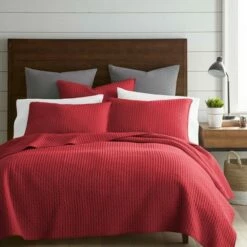 Flash Sale ❤️ Cross Stitch Red Solid Quilt Set - Levtex Home 🤩 11 Flash Sale ❤️ Cross Stitch Red Solid Quilt Set - Levtex Home 🤩 -Quilts Online Shop unnamed file 2483