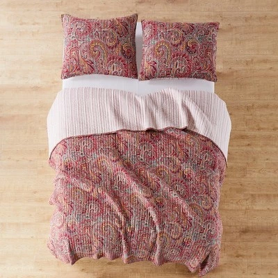 New π Kimpton Red Quilt Set - Levtex Home π 5 New π Kimpton Red Quilt Set - Levtex Home π - Image 3