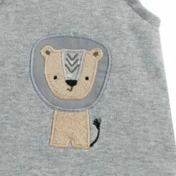 Wholesale ⭐ Lambs & Ivy Jungle Safari Gray/Tan/White Nursery 6-Piece Baby Crib Bedding Set 😍 -Quilts Online Shop unnamed file 25