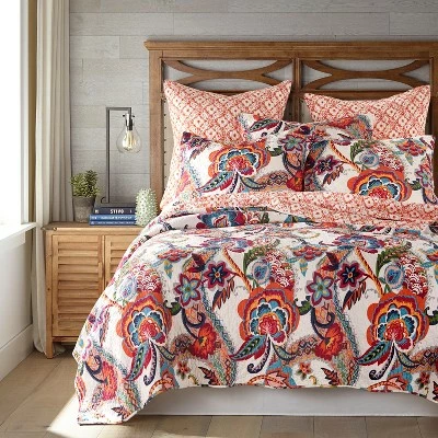 Best Sale π Cleo Quilt and Pillow Sham Set - Levtex Home 𧨠3 Best Sale π Cleo Quilt and Pillow Sham Set - Levtex Home π§¨