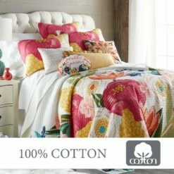 Best Sale ⌛ Grandiflora Quilt and Pillow Sham Set - Levtex Home 😀 -Quilts Online Shop unnamed file 2590