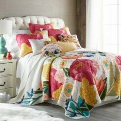 Best Sale ⌛ Grandiflora Quilt and Pillow Sham Set - Levtex Home 😀 -Quilts Online Shop unnamed file 2592