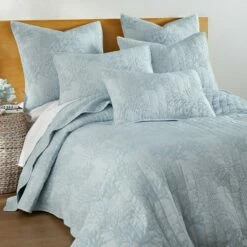 Coupon 🤩 Homthreads Savona Quilt Set Gray 🎉