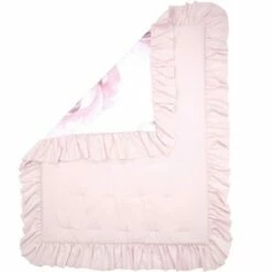 Coupon 😍 Lambs & Ivy Floral Garden Watercolor & Pink Linen Reversible Crib/Toddler Quilt ⌛