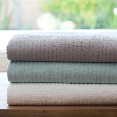 Flash Sale ✨ Cross Stitch White Solid Quilt Set - Levtex Home ✔️ 5 Flash Sale ✨ Cross Stitch White Solid Quilt Set - Levtex Home ✔️ - Image 3