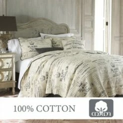 Buy ⭐ Histoire Toile Quilt Set - Twin Quilt and One Standard Sham Grey - Levtex Home 💯 9 Buy ⭐ Histoire Toile Quilt Set - Twin Quilt and One Standard Sham Grey - Levtex Home 💯 -Quilts Online Shop unnamed file 2669